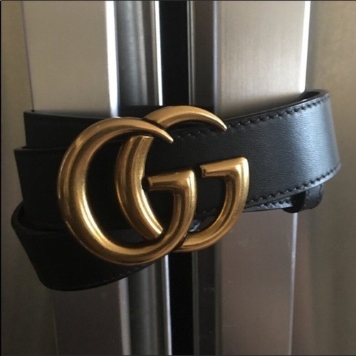 Cintura gucci con - gg, fibbia