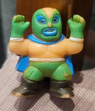 SOMA Figures WWF MASTER WRESTLER MINI PVC 1986 Ceppiratti Versione In Verde