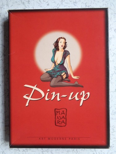 Manara pin portfolio art - pin-up,