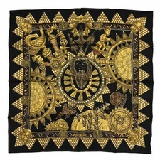 Sciarpa Hermes Carre 90 nera