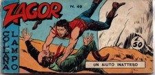 Collana Lampo IV serie  - Zagor  nr 49 - 1968 - buone condizioni