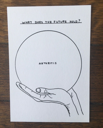 David shrigley arthritis art - shrigley,