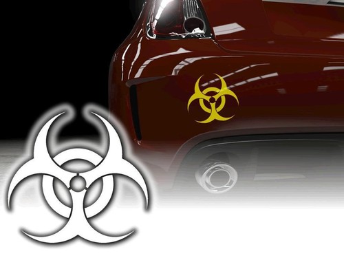 Adesivo auto bio hazard