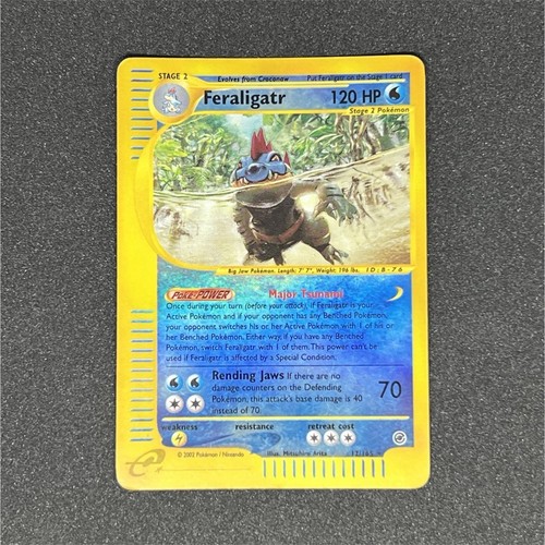 Pokémon feraligatr 165 - feraligatr, 12/165
