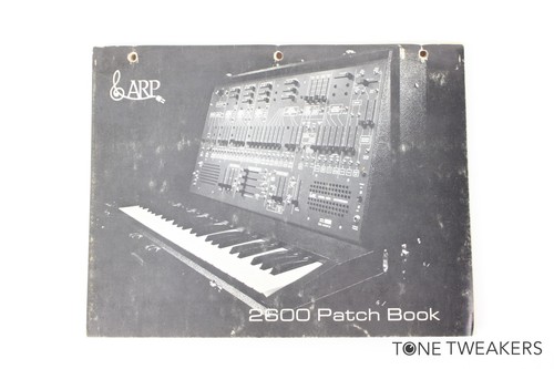 Arp 2600 patch book suoni - 2600,