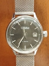 Orologio Slava uomo vintage carica manuale Meccanico 21 jewels. 35mm Boctok 2414