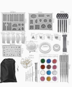 Kit stampi silicone - per, resina