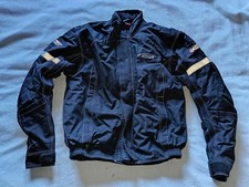 giacca moto spada nera piccola