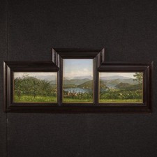 Trittico di dipinti italiani