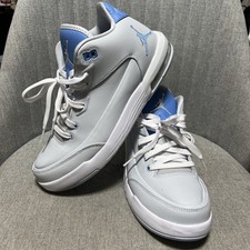 JORDAN FLIGHT ORIGIN 3 da uomo in puro platino/blu leggenda taglia US 11. Nuovo