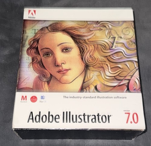 Adobe illustrator vintage - illustrator, 7.0