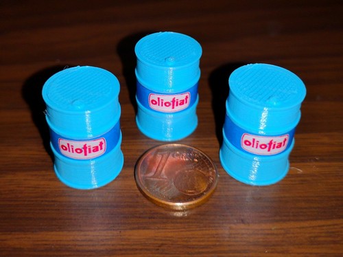 3x bidoni carburante - 1/43,