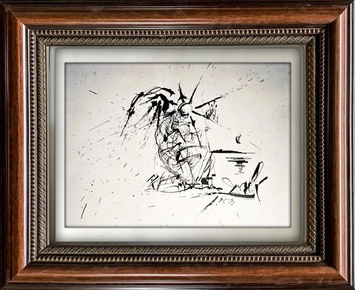Litografia salvador dali - de,