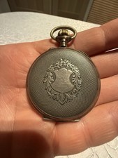 Antico orologio in argento 800