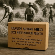 Antico Kit Medico Completo Regime Fascista Infortuni Agricoli Pronto Soccorso 