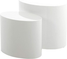 SET DI TAVOLINI Mice bianchi