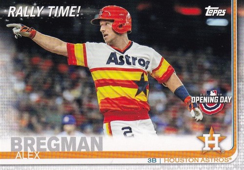 Topps opening day - day, houston