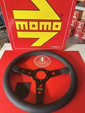 Volante Momo Prototipo Nero 35