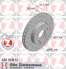 Dischi Freno Forati ZIMMERMANN Mercedes Classe E (W211 - S211) 400361852