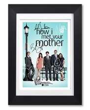 HOW I MET YOUR MOTHER CAST SIGNED POSTER TV SEASON PRINT PHOTO AUTOGRAPH GIFT