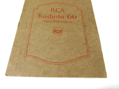 Rca radiola libretto - rca,