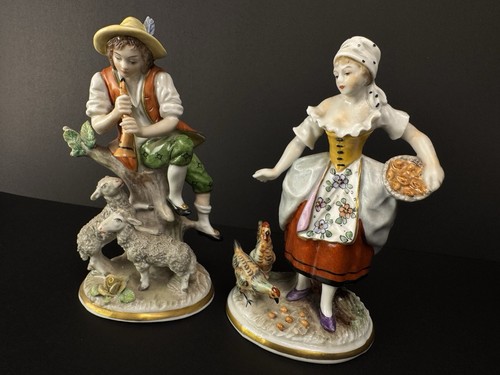 Antica coppia figure - antica,