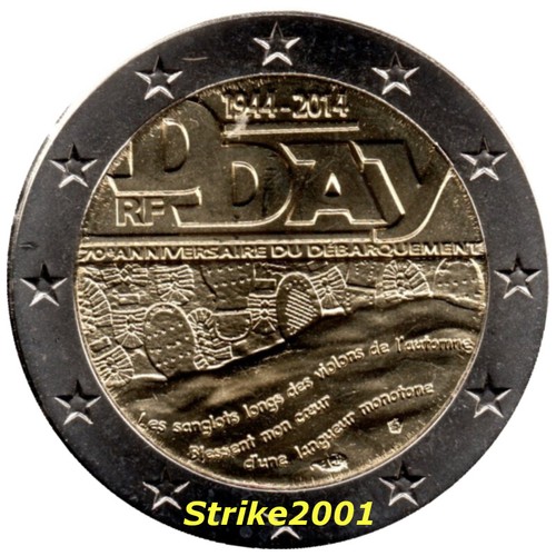 Euro commemorativo francia - 2,