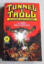TUNNEL & TROLL IL LIBRO DELLE REGOLE GRANDE GIOCO FANTASY LIBRO GAME 1A ED 1988