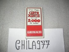 I TAROCCHI DI PINO ZAC MADE IN FRANCE 2000 GRIMAUD INCOMPLETI COME DA FOTO! LOOK