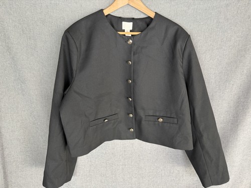 Giacca blazer nero bottoni - h&m,