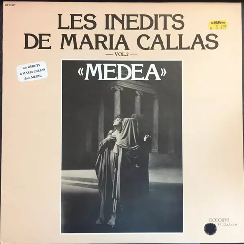 Les inedits maria callas - inedits,
