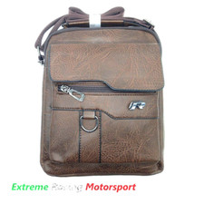 BORSA MASCHILE DARK BROWN LOGO
