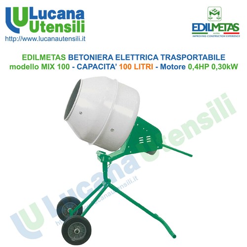 Betoniera elettrica - betoniera,