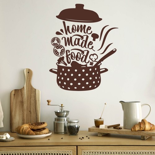 Adesivo murale cucina home - murale,