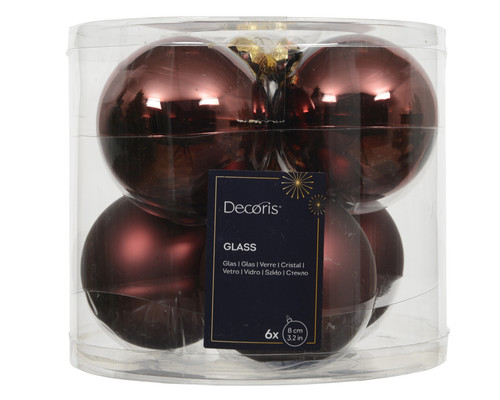 Sfere palline natale box - sfere,
