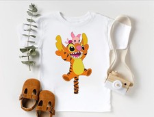 Disney Stitch Costume Tigre Maglietta Divertente, Disney Lilo E Stitch Maglietta
