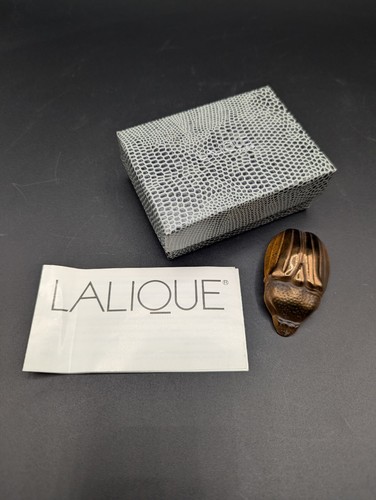 Lalique crystal scarabee - crystal,