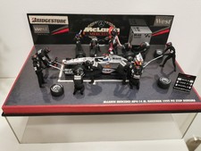 Diorama pit stop - pit, hakkinen