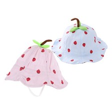  2 Pcs Cappelli Bimba Cappellino Sole Neonato Cappello Per Ragazze