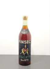Finsec 3 Valletti  Sarti  Luigi 1950s bott.. 1 litro 40.5%