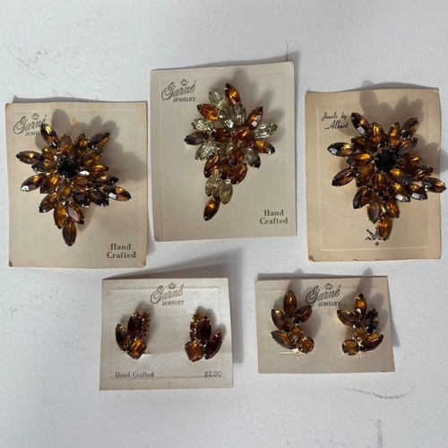 Orecchini spilla marrone - orecchini,