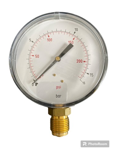 Manometro 100mm bar - , 1/2