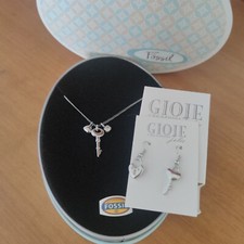 Set Collana Fossil JF86596 con