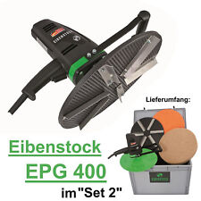 Eibenstock levigatrice per intonaco EPG 400 S2 in set 2 macchine per intonaco
