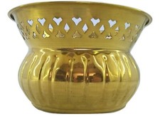 Polished brass perforated - polished,