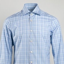 Camicia elegante kiton puro - camicia,