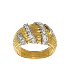 ANELLO ORO GIALLO FASCIA CON