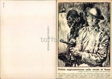 REPUBBLICA SOCIALE RSI-AUTORE COSSOLA-POLIZIA ANGLOAMERICANA A ROMA-D14-108