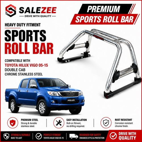 Roll bar sportivo cromato