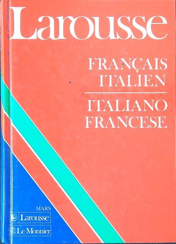 Dictionnaire francais italien - dictionnaire, francais-italien